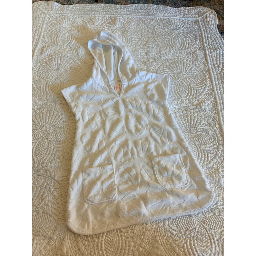 *4 for $20 Mix&Match* Cat & Jack Little Girl Hooded Terry Cloth Swim Cover-Up 5T